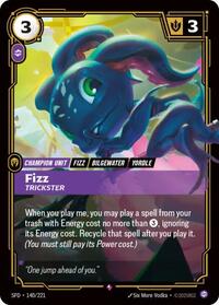 Fizz - Trickster - 140/221 - Spiritforged (SFD) - Foil