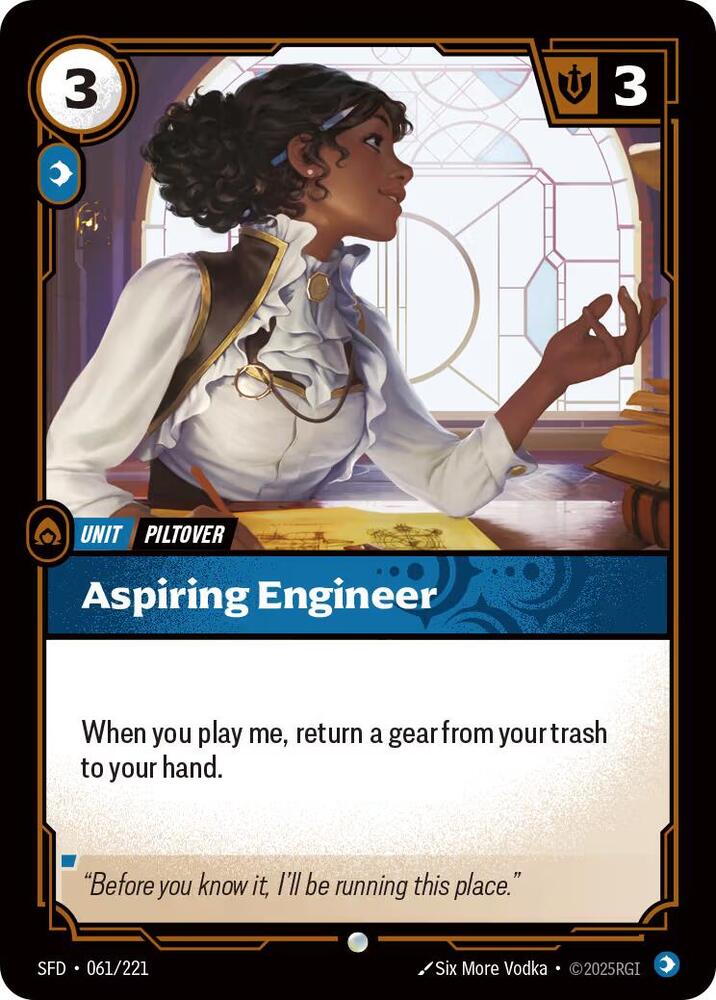 Aspiring Engineer - 061/221 - Spiritforged (SFD) - Normal