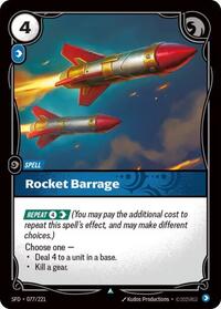 Rocket Barrage - 077/221 - Spiritforged (SFD) - Normal