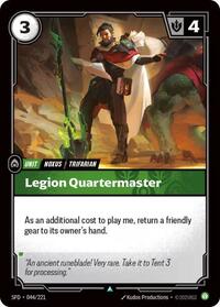 Legion Quartermaster - 044/221 - Spiritforged (SFD) - Normal