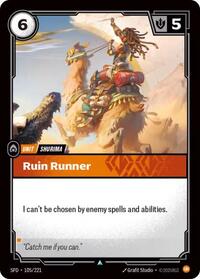 Ruin Runner - 105/221 - Spiritforged (SFD) - Normal