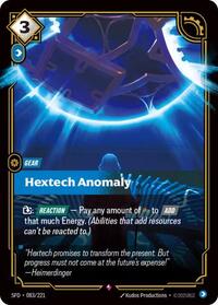 Hextech Anomaly - 083/221 - Spiritforged (SFD) - Foil