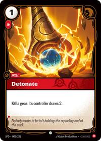 Detonate - 005/221 - Spiritforged (SFD) - Normal