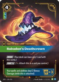 Rabadon's Deathcrown - 191/221 - Spiritforged (SFD) - Foil