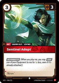Sentinel Adept - 008/221 - Spiritforged (SFD) - Normal