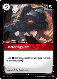 Battering Ram - 012/221 - Spiritforged (SFD) - Normal