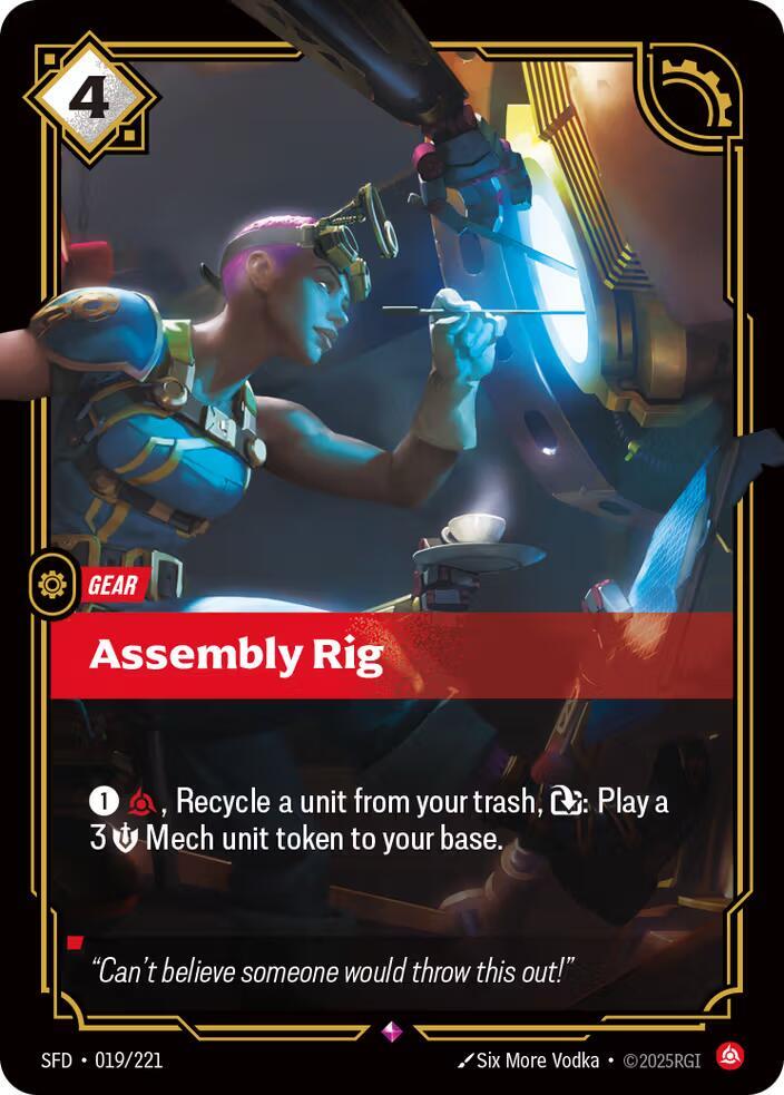 Assembly Rig - 019/221 - Spiritforged (SFD) - Foil