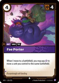 Fae Porter - 125/221 - Spiritforged (SFD) - Normal