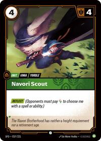 Navori Scout - 037/221 - Spiritforged (SFD) - Normal