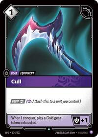 Cull - 134/221 - Spiritforged (SFD) - Normal