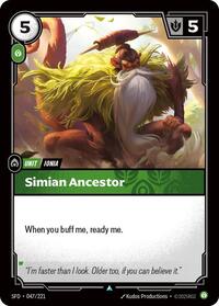 Simian Ancestor - 047/221 - Spiritforged (SFD) - Normal