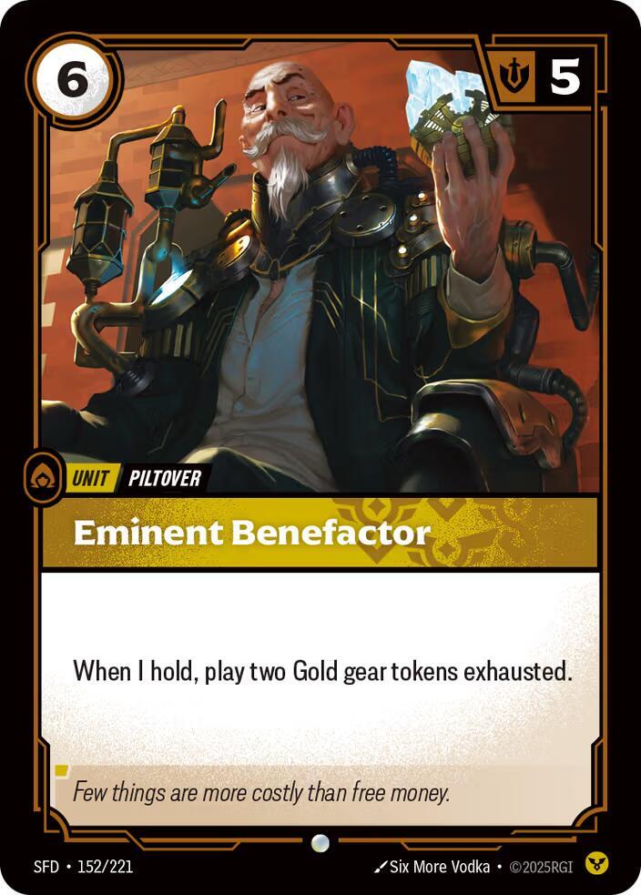 Eminent Benefactor - 152/221 - Spiritforged (SFD) - Normal