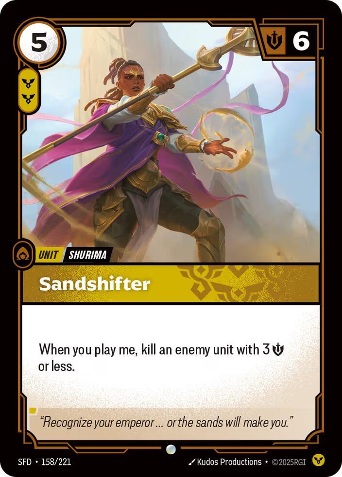 Sandshifter - 158/221 - Spiritforged (SFD) - Normal