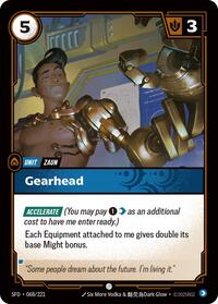 Gearhead - 068/221 - Spiritforged (SFD) - Normal