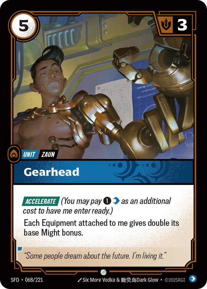 Gearhead - 068/221 - Spiritforged (SFD) - Normal