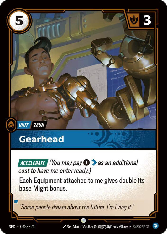 Gearhead - 068/221 - Spiritforged (SFD) - Normal