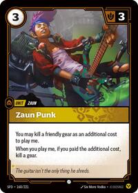 Zaun Punk - 160/221 - Spiritforged (SFD) - Normal