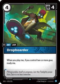 Dropboarder - 072/221 - Spiritforged (SFD) - Foil