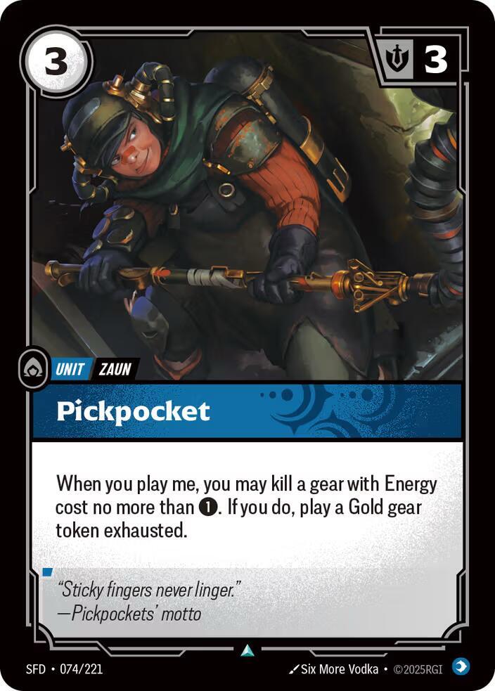 Pickpocket - 074/221 - Spiritforged (SFD) - Normal