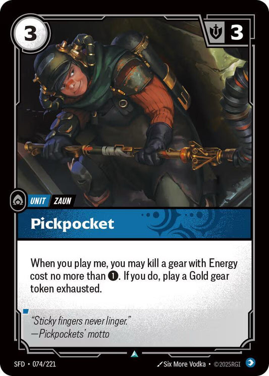Pickpocket - 074/221 - Spiritforged (SFD) - Normal