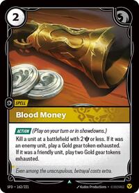 Blood Money - 162/221 - Spiritforged (SFD) - Normal