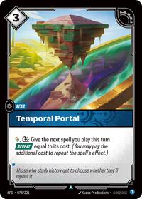 Temporal Portal - 078/221 - Spiritforged (SFD) - Normal