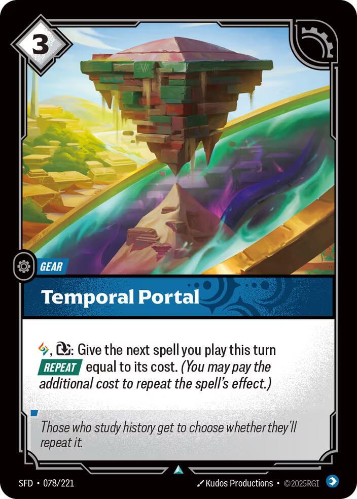 Temporal Portal - 078/221 - Spiritforged (SFD) - Normal