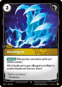 Deathgrip - 163/221 - Spiritforged (SFD) - Normal