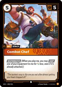 Combat Chef - 092/221 - Spiritforged (SFD) - Normal