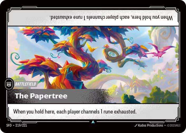 The Papertree - 219/221 - Spiritforged (SFD) - Normal