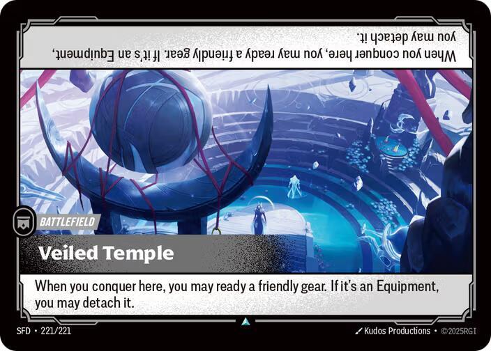 Veiled Temple - 221/221 - Spiritforged (SFD) - Foil