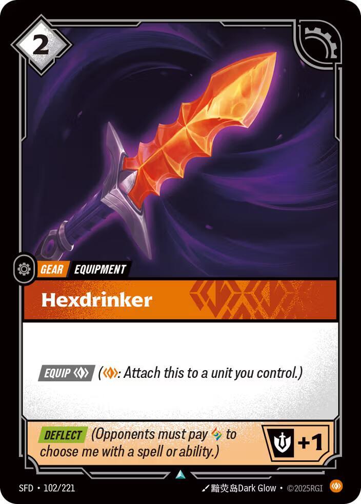 Hexdrinker - 102/221 - Spiritforged (SFD) - Foil