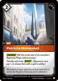 Petricite Monument - 104/221 - Spiritforged (SFD) - Normal