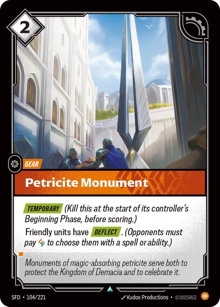 Petricite Monument - 104/221 - Spiritforged (SFD) - Normal