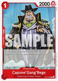 Capone"Gang"Bege - OP14-003 - The Azure Sea's Seven (OP14) - Normal
