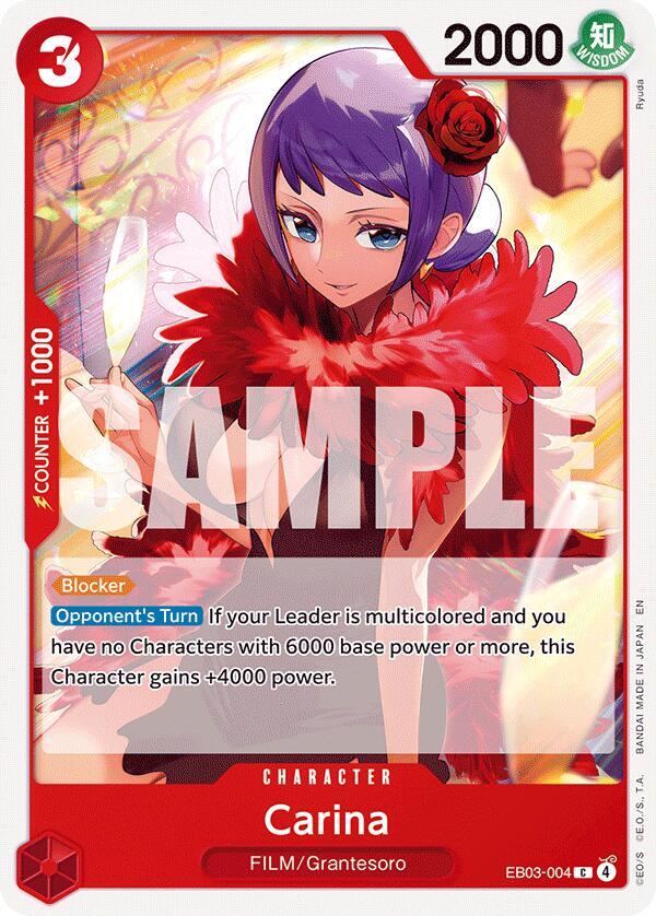 Carina - EB03-004 - Extra Booster: One Piece Heroines Edition (EB-03) - Normal