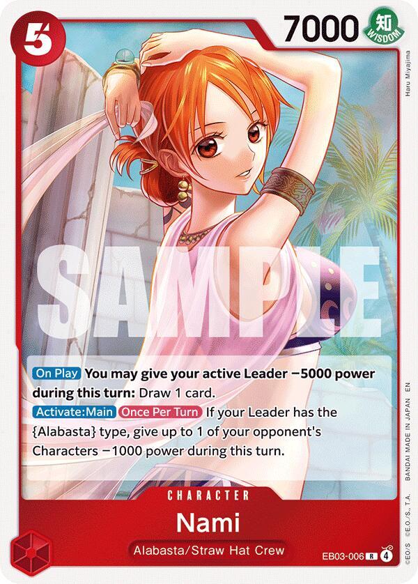 Nami (006) - EB03-006 - Extra Booster: One Piece Heroines Edition (EB-03)