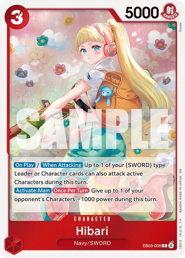 Hibari - EB03-008 - Extra Booster: One Piece Heroines Edition (EB-03)