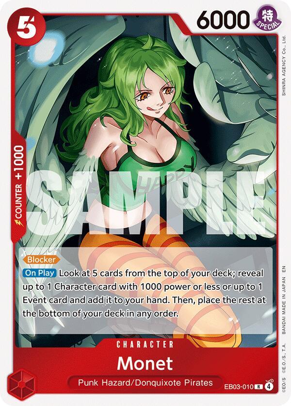 Monet - EB03-010 - Extra Booster: One Piece Heroines Edition (EB-03)