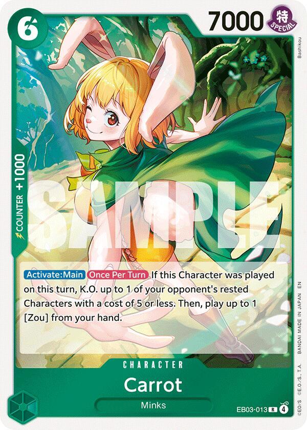 Carrot - EB03-013 - Extra Booster: One Piece Heroines Edition (EB-03)