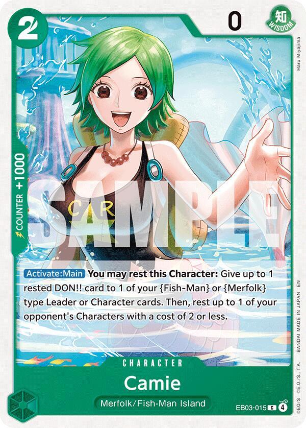 Camie - EB03-015 - Extra Booster: One Piece Heroines Edition (EB-03) - Normal