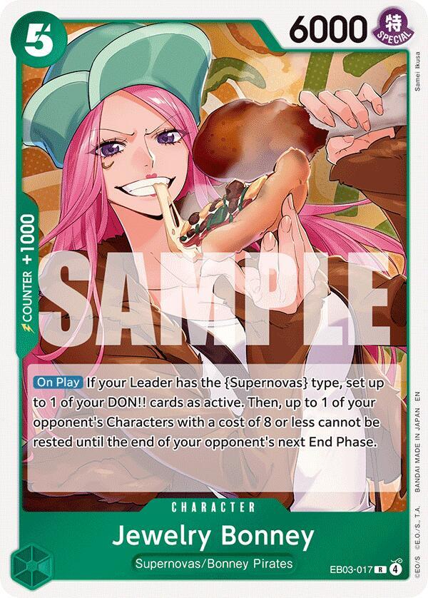 Jewelry Bonney - EB03-017 - Extra Booster: One Piece Heroines Edition (EB-03)