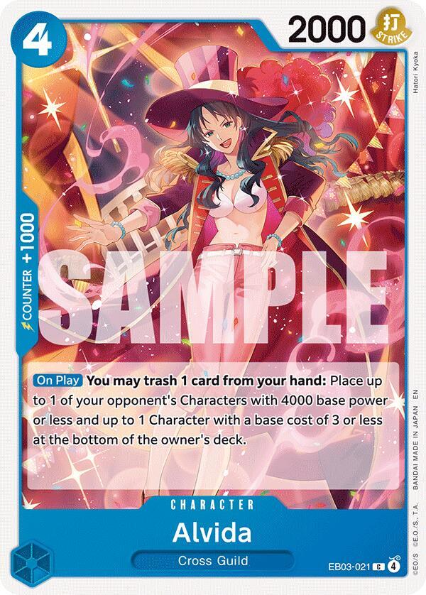 Alvida - EB03-021 - Extra Booster: One Piece Heroines Edition (EB-03) - Normal