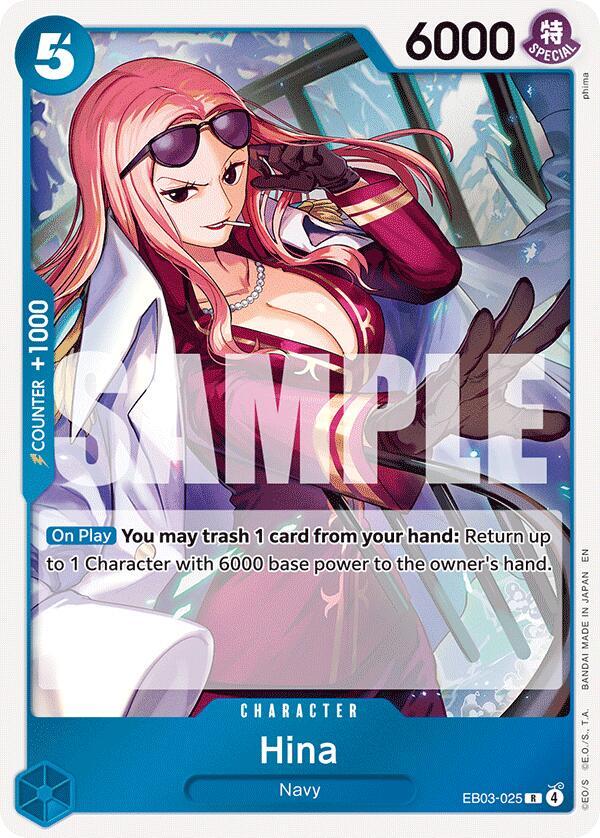 Hina - EB03-025 - Extra Booster: One Piece Heroines Edition (EB-03)