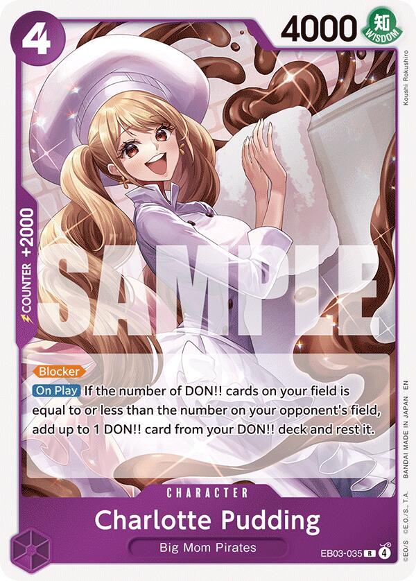Charlotte Pudding - EB03-035 - Extra Booster: One Piece Heroines Edition (EB-03)