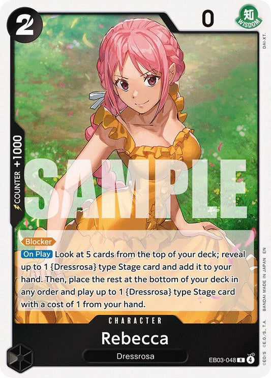 Rebecca - EB03-048 - Extra Booster: One Piece Heroines Edition (EB-03)