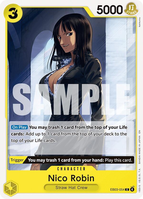 Nico Robin (054) - EB03-054 - Extra Booster: One Piece Heroines Edition (EB-03) - Normal