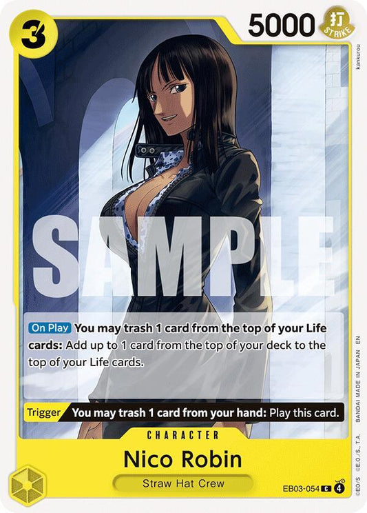 Nico Robin (054) - EB03-054 - Extra Booster: One Piece Heroines Edition (EB-03) - Normal