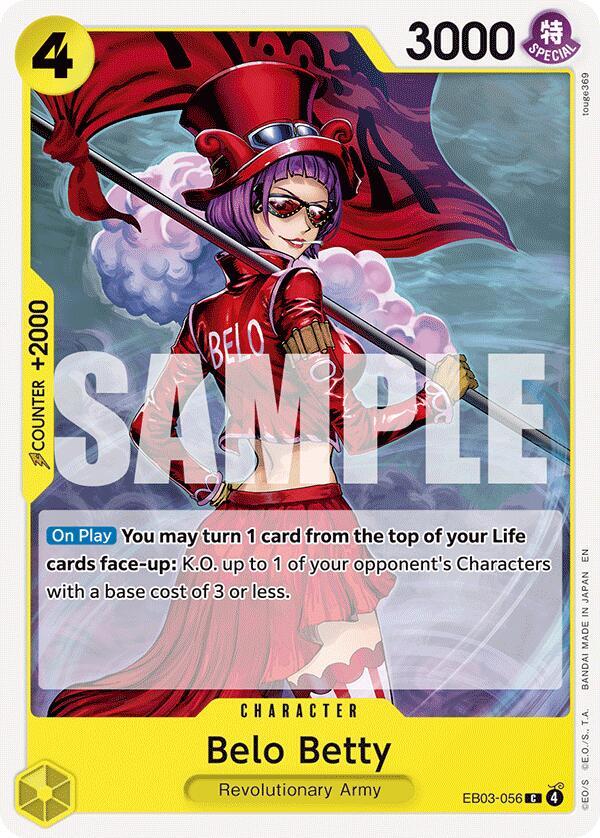 Belo Betty - EB03-056 - Extra Booster: One Piece Heroines Edition (EB-03) - Normal