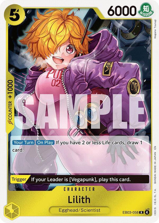 Lilith - EB03-058 - Extra Booster: One Piece Heroines Edition (EB-03)